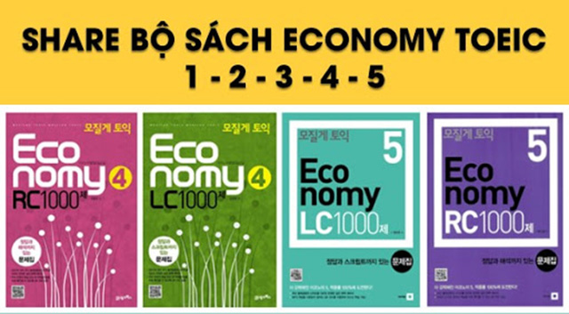 Bộ Economy TOEIC Vol từ 1 &ndash; 5